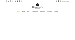Desktop Screenshot of hermionescouture.com
