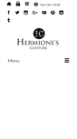 Mobile Screenshot of hermionescouture.com